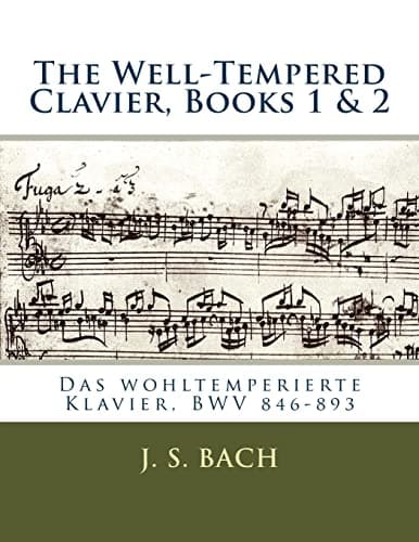 Image of The Well-Tempered Clavier, Books 1 & 2: Das wohltemperierte Klavier, BWV 846?893