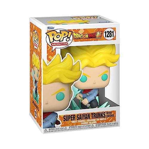 Image of Funko Pop! Animation: DBS - Super Saiyan Trunks With Sword - Dragon Ball - Collectable Vinyl Figure - Gift Idea - Official Merchandise - Toys for Kids & Adults - Anime Fans