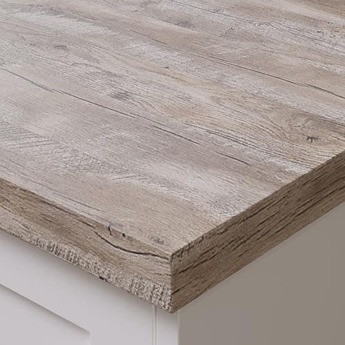 Image of Bushboard Omega Premium Modern Croxdale Plank Square Edge Laminate Kitchen Worktop 3000 x 620 x 38mm, Plank Effect Laminate Surface, Square Edge Profile Countertop for all Kitchens