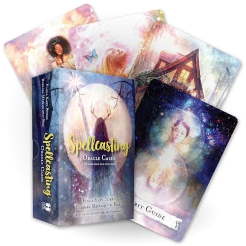 Image of Spellcasting Oracle Cards: A 48-Card Deck and Guidebook