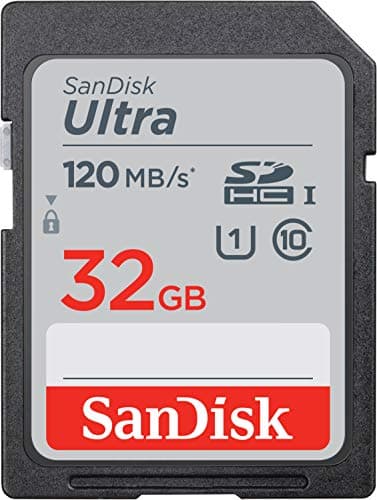Image of SanDisk Ultra SDHC UHS- I Card - 32GB