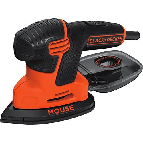 Image of BLACK+DECKER Next Generation Mouse Sander with Kit Box and 9 Accessories, 120W, KA2500K-GB