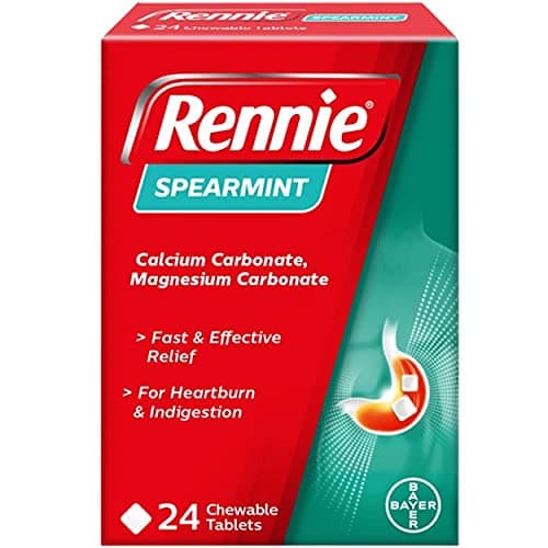 Image of Rennie Spearmint 24 Tablets (Pack of 12 x 24s)
