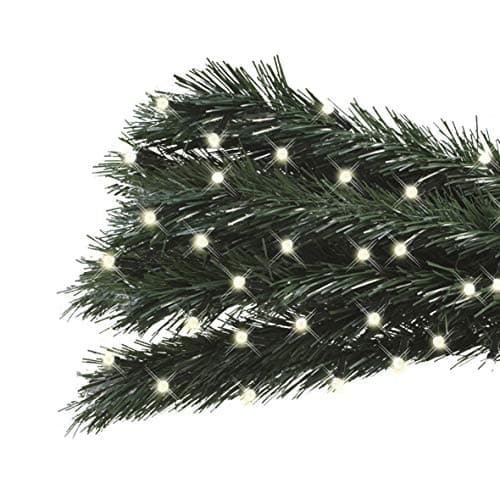 Image of The Christmas Workshop 70670 100 Warm White LED Chaser Christmas Lights/Indoor or Outdoor Fairy Lights / 6.9 Metres / 8 Light Modes/Great for Christmas, Weddings & Gardens