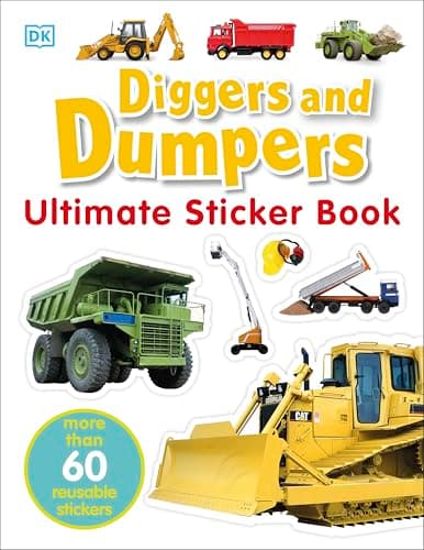 Image of Diggers & Dumpers Ultimate Sticker Book