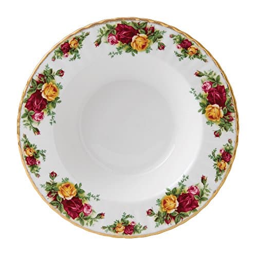 Image of Royal Albert Old Country Roses Rim Soup Bowl 21cm