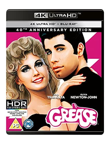 Image of Grease 40th Anniversary 4K Ultra-HD (4K Ultra-HD Plus BD) [Blu-ray] [2018] [Region Free]