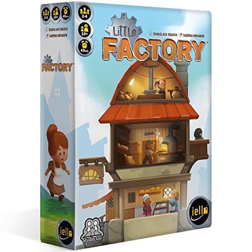 Image of Iello | Little Factory | Family Card Game | Ages 10+ | 2-4 Players | 45 Minutes Playing Time