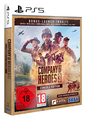 Image of SEGA Company of Heroes 3 Launch Edition (Metal Case) (PlayStation 5)