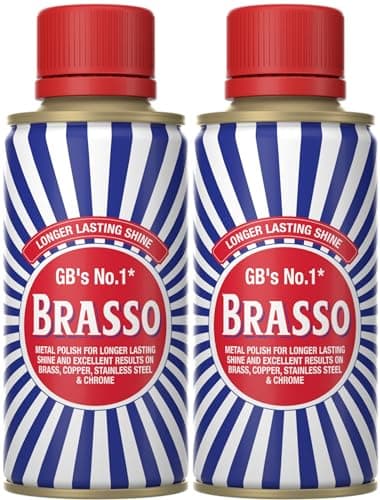Image of Brasso Metal Polish 175ml (Pack of 2)