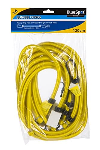 Image of Blue Spot Tools 6 Piece 120cm Bungee Cord Set