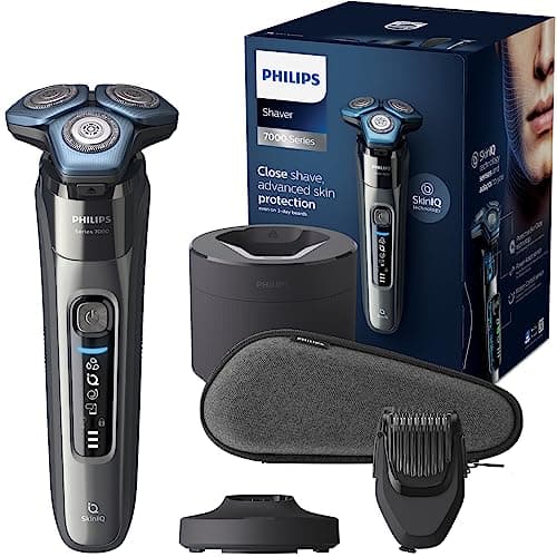 Image of Philips Shaver Series 7000 Dry and Wet Electric Shaver for Men (Model S7788/59)