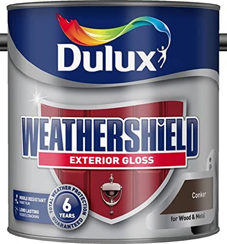 Image of Dulux Weathershield Exterior Gloss 2.5L Conker (446254)