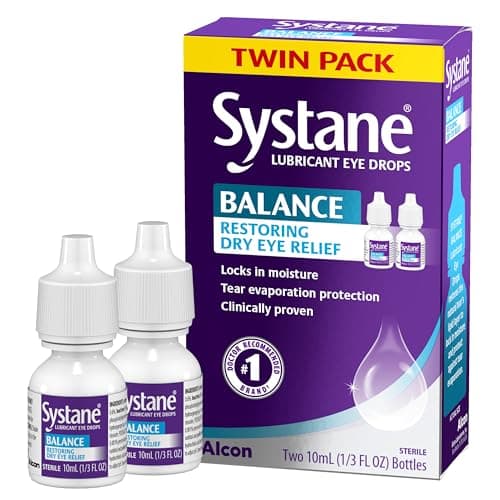 Image of Systane balance lubricant eye drops, restorative formula -10 ml (Pack of 2)