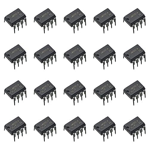 Image of Bridgold 20pcs LM555CN LM 555 Timing Delays and Oscillator Application Timer,DIP-8.
