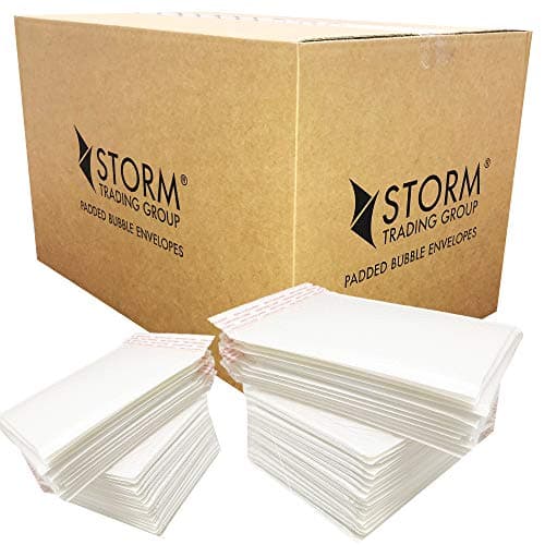 Image of 100 Bubble Lined White Padded Envelopes 240x320 STG7 G/4 JL4 Cheap!