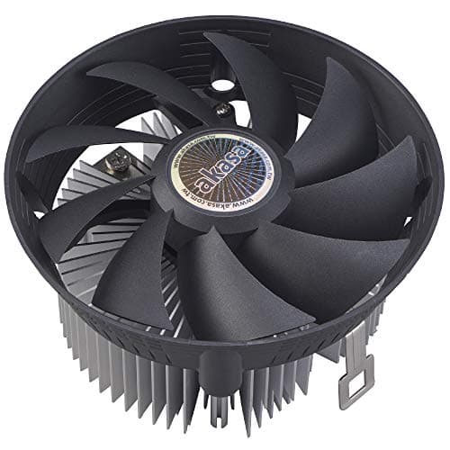 Image of Akasa Performance Sunflower AMD Cooler with 120mm Fan | CPU Cooler | PWM Fan Speed Control | 95W TDP | Aluminium Heatsink | Funnel Fan Frame | Black Fan | AK-CC1108HP01