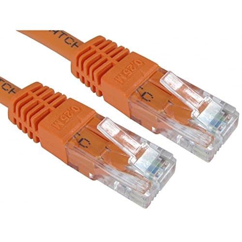 Image of ALIDA SYSTEMS 5 m Cat6 Ethernet Cable, High Speed and Reliable - Orange