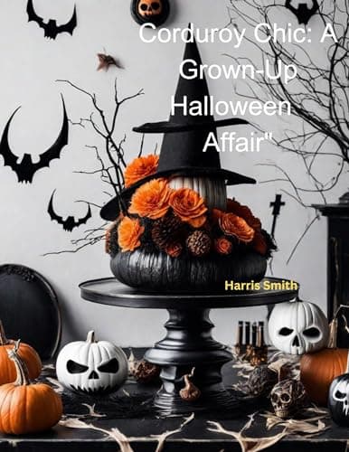 Image of Corduroy Chic: A Grown-Up Halloween Affair"