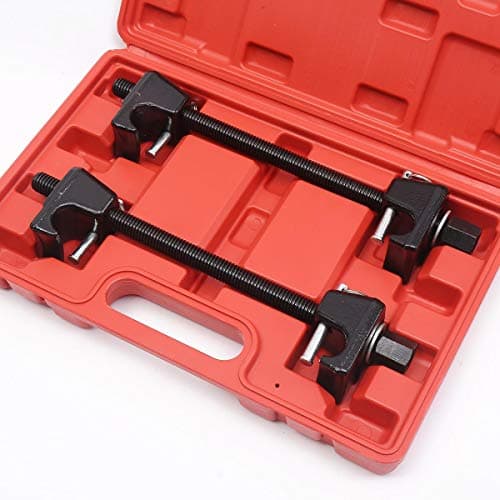 Image of KATSU Coil Spring Compressor with Safety Pins for Cars Vans Auto Suspension Shock Absorber Vehicle Struts Removal Installation Clamps 450324
