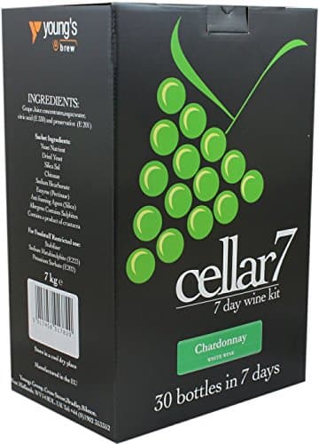 Image of WINE AND HOMEBREW: CELLAR 7 CHARDONNAY 30 BOTTLES IN 7 DAYS
