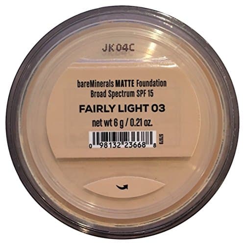 Image of bareMinerals ORIGINAL MATTE Loose Mineral Foundation Broad Spectrum SPF 15 - Clean Mineral Powder Face Makeup, Sheer-to-Full Coverage, Reduces Shine, Talc-Free, Non-Comedogenic, Vegan