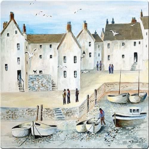 Image of Creative Tops 5122386 Cornish Harbour Worktop Saver by Multi-Colour, 40 x 30 cm (16 x 12)