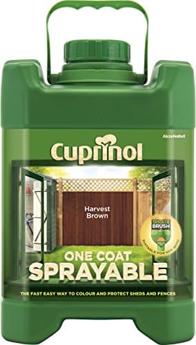 Image of Cuprinol 5L Spray Fence Treatment - Harvest Brown