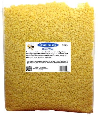 Image of Mouldmaster 500 g Bees Wax, Golden Yellow