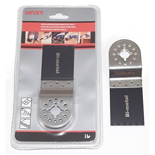 Image of Oscillating Multi Tool Blade 35mm Bi-Metal Compatible with Milwaukee, Ryobi, Silverline, Terratek, Tooltec, Wolf, Worx Wood Plastic Soft Metal Cutting Replacement Spare Part