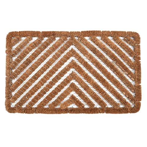 Image of Garden Trading Wire Scraper Doormat Crafted in Coir | Indoor And Outdoor Use | H3.3 X W75 X W45cm