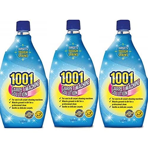 Image of 1001 (THREE PACKS) Carpet Machine Solution 500ml