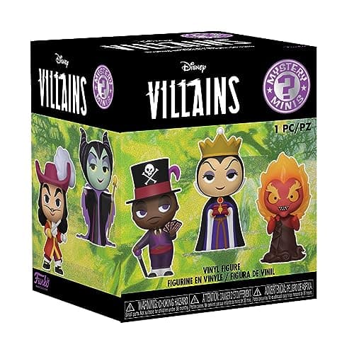 Image of Funko Mystery Mini - Disney Villains - 1 Of 12 to Collect - Styles Vary - Collectable Vinyl Figure - Gift Idea - Official Merchandise - Toys for Kids & Adults - Movies Fans and Display