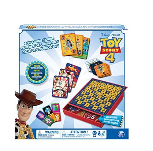 Image of Disney Pixar Toy Story 4 6-In-1 Game House