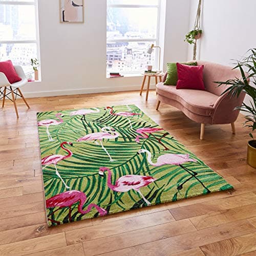 Image of Think Rugs Havana 2349 Floral Rug, Multi, 120 x 170 Cm