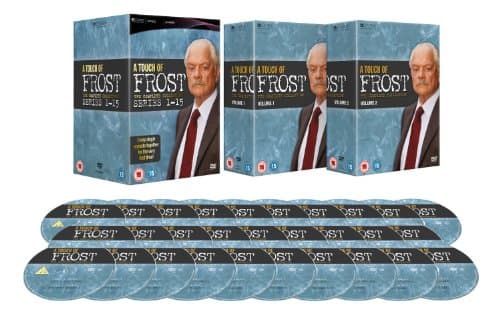 Image of A Touch of Frost Classic ITV TV Detective Series Complete Collection: Season 1, 2, 3, 4, 5, 6, 7, 8, 9, 10, 11,12, 13, 14 and 15 + Extras (29 Discs) Boxset