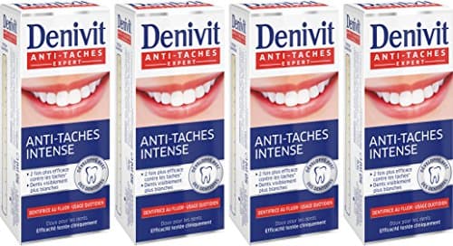 Image of Denivit toothpaste "Anti Stains" 4 x 50 ml