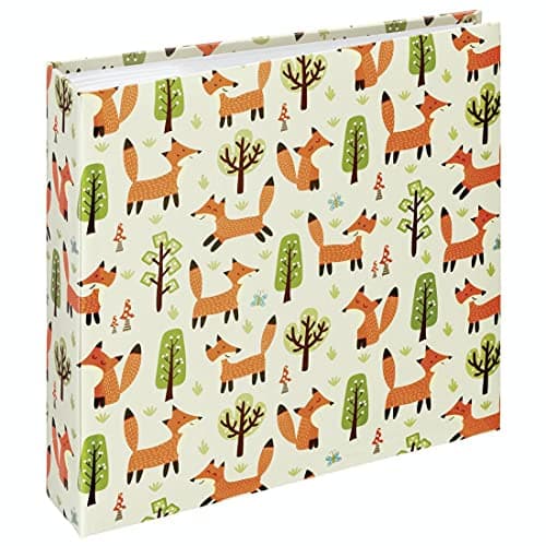 Image of Hama Forest Memo Photo Album, 100 White Pages (50 Sheets) fits 200 Photos in 10x15cm Format, Fox, 00002700