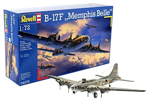 Image of Revell 04279 B-17F Memphis Belle 1:72 Scale Unbuilt/Unpainted Plastic Model Kit