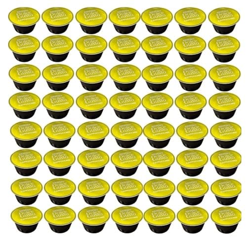Image of 50x NESCAFÉ Dolce Gusto Cappuccino Coffee Pods Only. SOLD LOOSE (No Milk Pods)