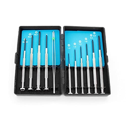 Image of Modelcraft 11-Piece Precision Swivel Top Screwdriver Set