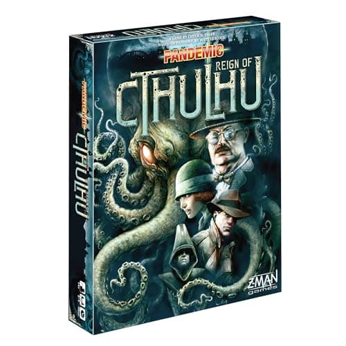Image of Z-Man Games | Pandemic Reign of Cthulhu | Board Game | Ages 14+ | For 2 to 4 Players | 40 Minutes Playing Time