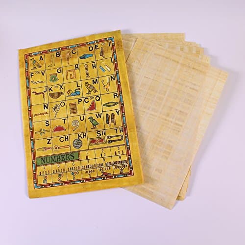 Image of Egyptian Papyrus Sheets 20cm X 30cm Pack of 10 by BCreative ®
