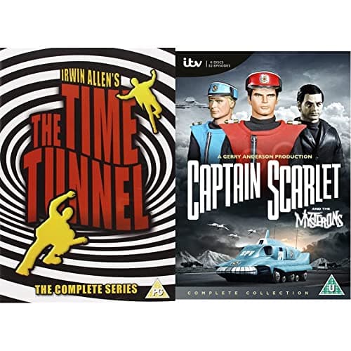Image of The Time Tunnel - The Complete Series [DVD] [1968] & Captain Scarlet The Complete Collection [DVD]