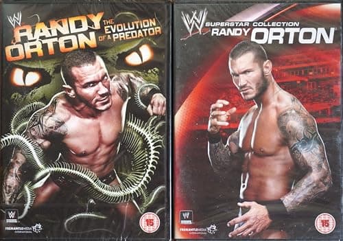 Image of RANDY ORTON 1-2 COLLECTION / 1. THE EVOLUTION OF A PREDATOR / 2. SUPERSTAR COLLECTION = ULTIMATE 2x DVD SET
