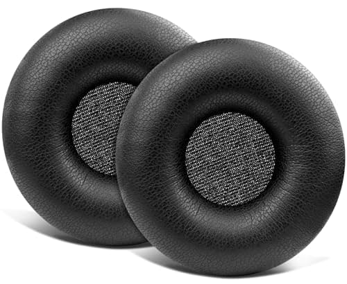 Image of SOULWIT 50mm Ear Pads Cushions Replacement for Jabra Pro 9400/9450/9460/9470/925/929/930 Headset, Earpads for Jabra Biz 2400/BIZ 2400II/BIZ 1500/GN2000/UC Voice 550 Headphones, Comfort Foam - Black
