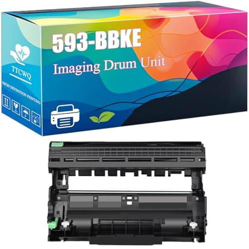 Image of TTCWQ Compatible for Dell 593-BBKE Imaging Drum Unit E310dw E514dw E515dn E515dw Printers, High Yield 12000 Pages, Unleash High-Definition Printing (Black)