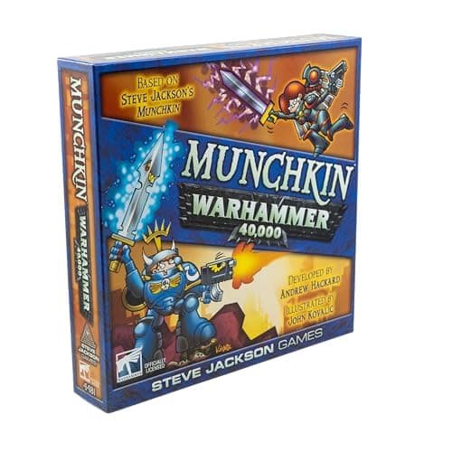 Image of Steve Jackson Games - Munchkin: Warhammer 40000 - Board Game, for players aged 14+