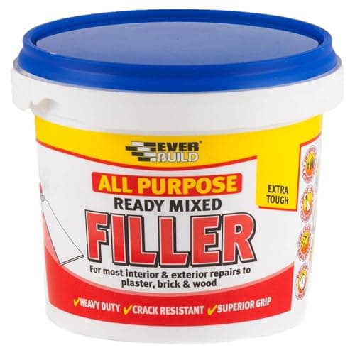 Image of Everbuild All Purpose Ready Mixed Filler – Interior And Exterior Use – White – 1Kg