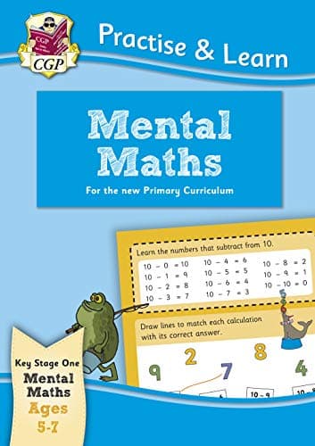 Image of New Practise & Learn: Mental Maths for Ages 5-7 (CGP Home Learning)